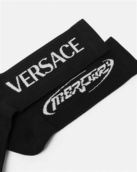 versace socks women's|versace socks black and gold.